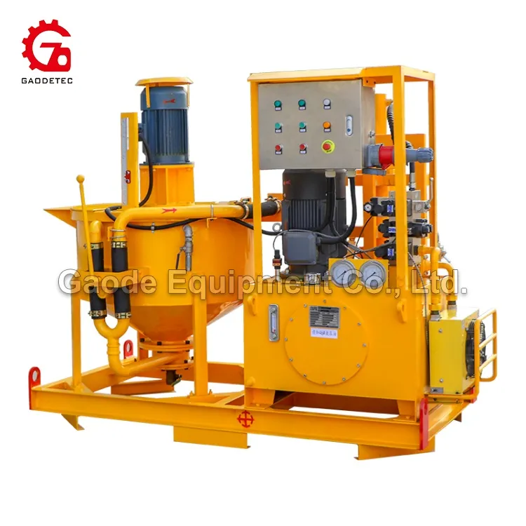 Gaodetec GGP400/80PL-E Grout Station Used for Railway Dam Tunnel